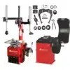APlusLift THA-28 Tire Wheel Changer and WBS-500 Tire Wheel Balancer with Wheel Hood Protector Combo New Intergrated Power Unit 3 Year Warranty